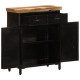 vidaXL Dressoir 60x30x76 cm ruw mangohout