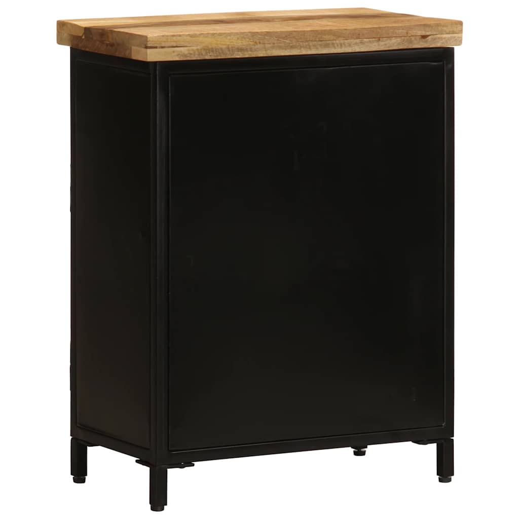 vidaXL Dressoir 60x30x76 cm ruw mangohout