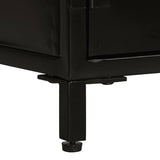 vidaXL Dressoir 60x30x76 cm ruw mangohout