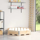 vidaXL Verhoogde plantenbak zeshoekig 160x160 cm massief grenenhout