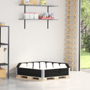 vidaXL Verhoogde plantenbak zeshoekig 160x160 cm massief grenenhout
