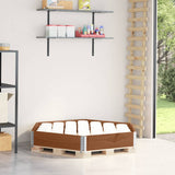 vidaXL Verhoogde plantenbak zeshoekig 160x160 cm massief grenenhout
