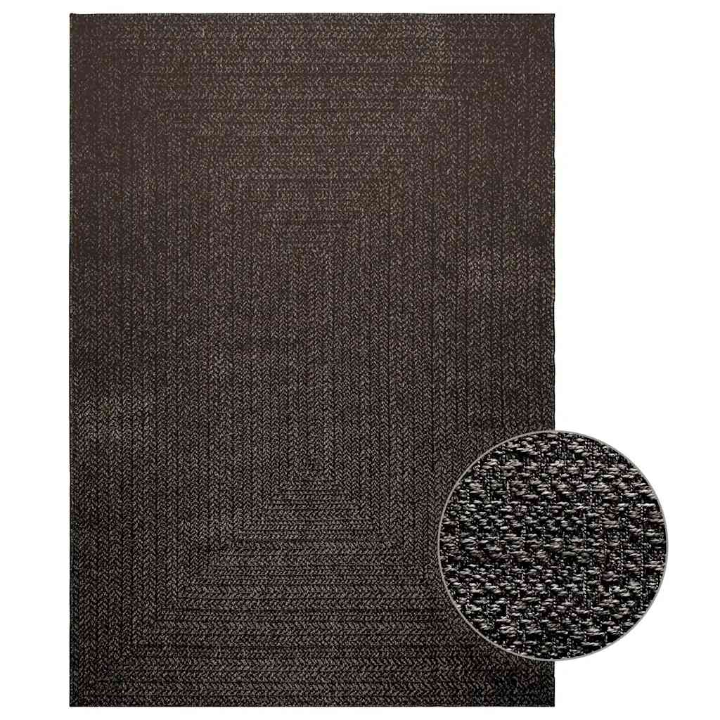 vidaXL Vloerkleed ZIZUR binnen en buiten 80x150 cm jute look