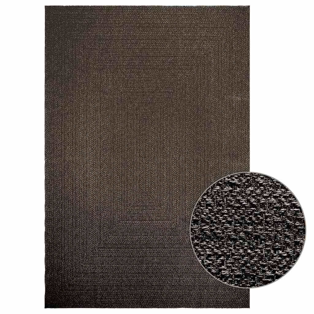 vidaXL Vloerkleed ZIZUR binnen en buiten 80x150 cm jute look