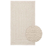 vidaXL Vloerkleed ZIZUR binnen en buiten 80x150 cm jute look
