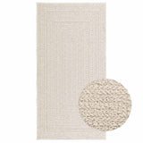 vidaXL Vloerkleed ZIZUR binnen en buiten 80x150 cm jute look