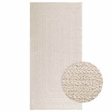 vidaXL Vloerkleed ZIZUR binnen en buiten 80x150 cm jute look