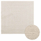 vidaXL Vloerkleed ZIZUR binnen en buiten 80x150 cm jute look