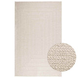 vidaXL Vloerkleed ZIZUR binnen en buiten 80x150 cm jute look
