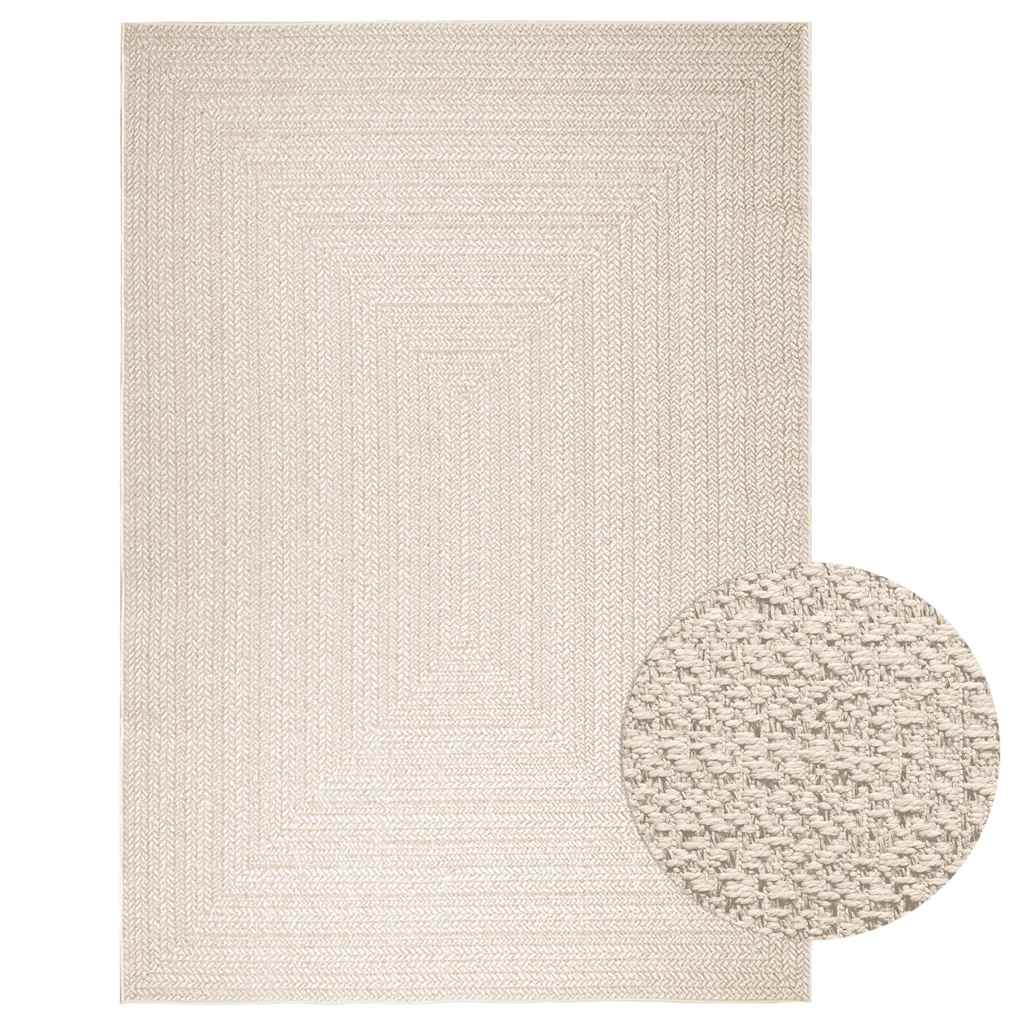 vidaXL Vloerkleed ZIZUR binnen en buiten 80x150 cm jute look