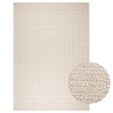 vidaXL Vloerkleed ZIZUR binnen en buiten 80x150 cm jute look