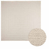 vidaXL Vloerkleed ZIZUR binnen en buiten 80x150 cm jute look