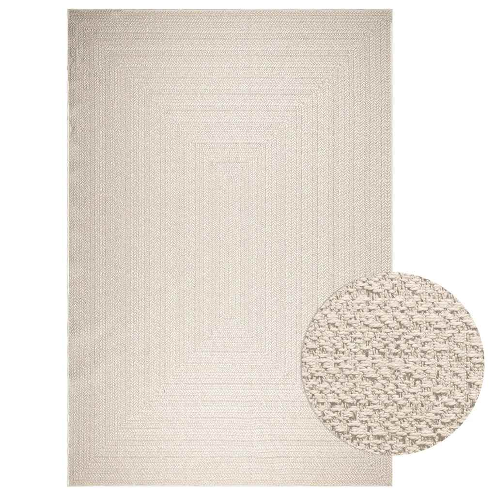 vidaXL Vloerkleed ZIZUR binnen en buiten 80x150 cm jute look
