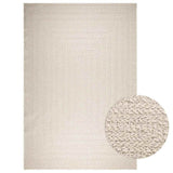 vidaXL Vloerkleed ZIZUR binnen en buiten 80x150 cm jute look