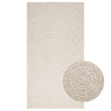 vidaXL Vloerkleed ZIZUR binnen en buiten 80x150 cm jute look