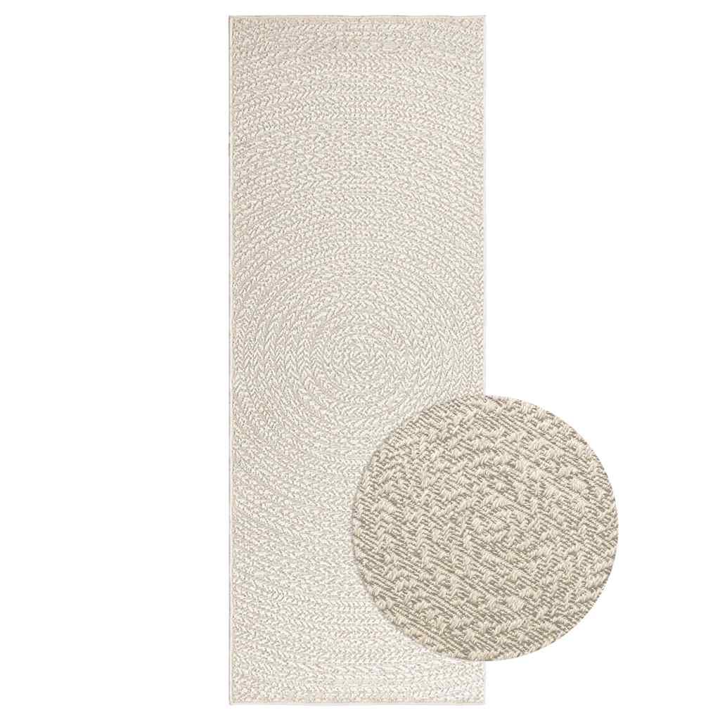 vidaXL Vloerkleed ZIZUR binnen en buiten 80x150 cm jute look