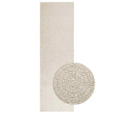 vidaXL Vloerkleed ZIZUR binnen en buiten 80x150 cm jute look