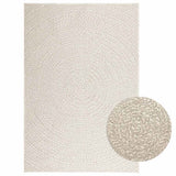 vidaXL Vloerkleed ZIZUR binnen en buiten 80x150 cm jute look