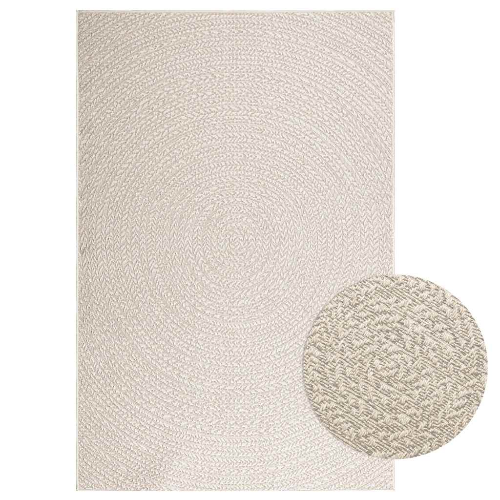vidaXL Vloerkleed ZIZUR binnen en buiten 80x150 cm jute look