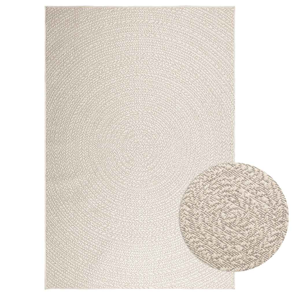 vidaXL Vloerkleed ZIZUR binnen en buiten 80x150 cm jute look
