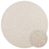 vidaXL Vloerkleed ZIZUR binnen en buiten 80x150 cm jute look