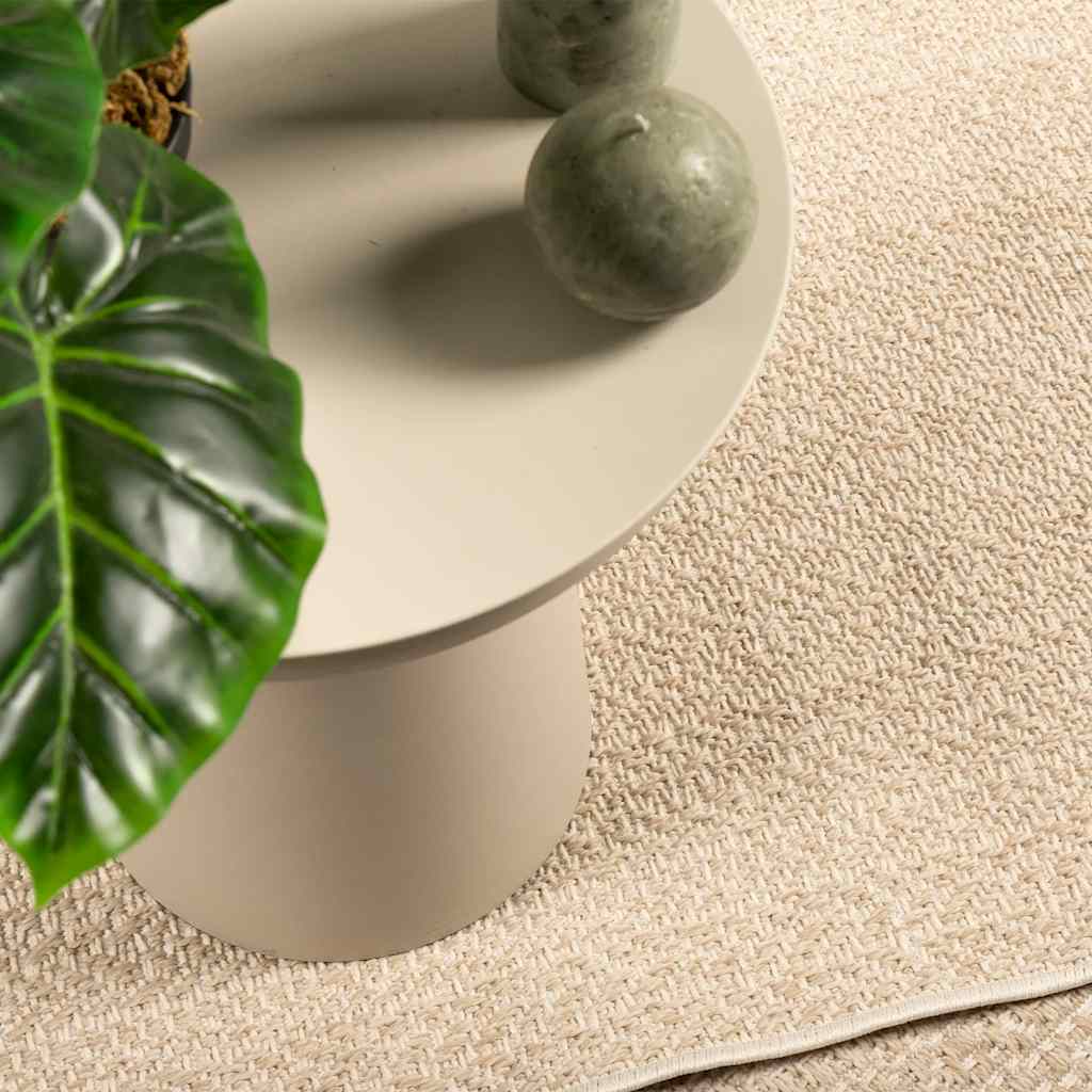 vidaXL Vloerkleed ZIZUR binnen en buiten 80x150 cm jute look