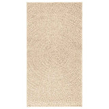 vidaXL Vloerkleed ZIZUR binnen en buiten 80x150 cm jute look