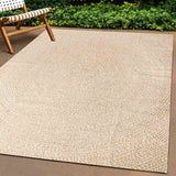 vidaXL Vloerkleed ZIZUR binnen en buiten 80x150 cm jute look