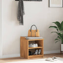 vidaXL Hallway bench SANDNES 45x40x50 cm solid pine wood