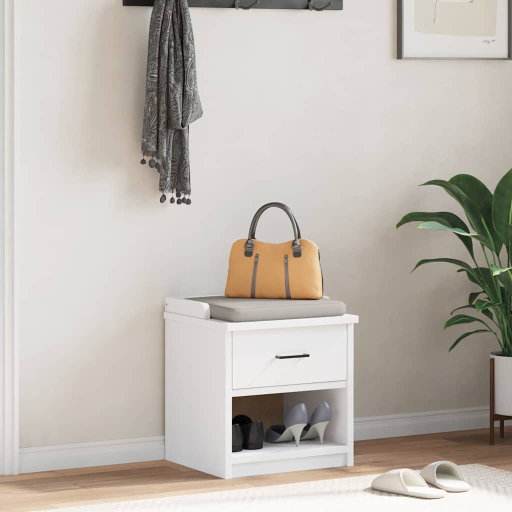 vidaXL Gangbankje SANDNES 45x40x50 cm massief grenenhout