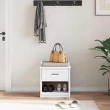vidaXL Gangbankje SANDNES 45x40x50 cm massief grenenhout