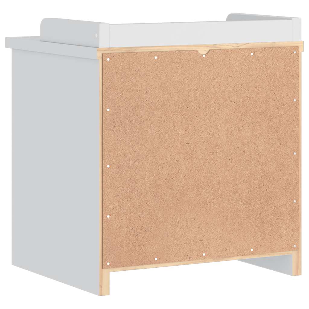 vidaXL Gangbankje SANDNES 45x40x50 cm massief grenenhout