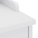 vidaXL Gangbankje SANDNES 45x40x50 cm massief grenenhout