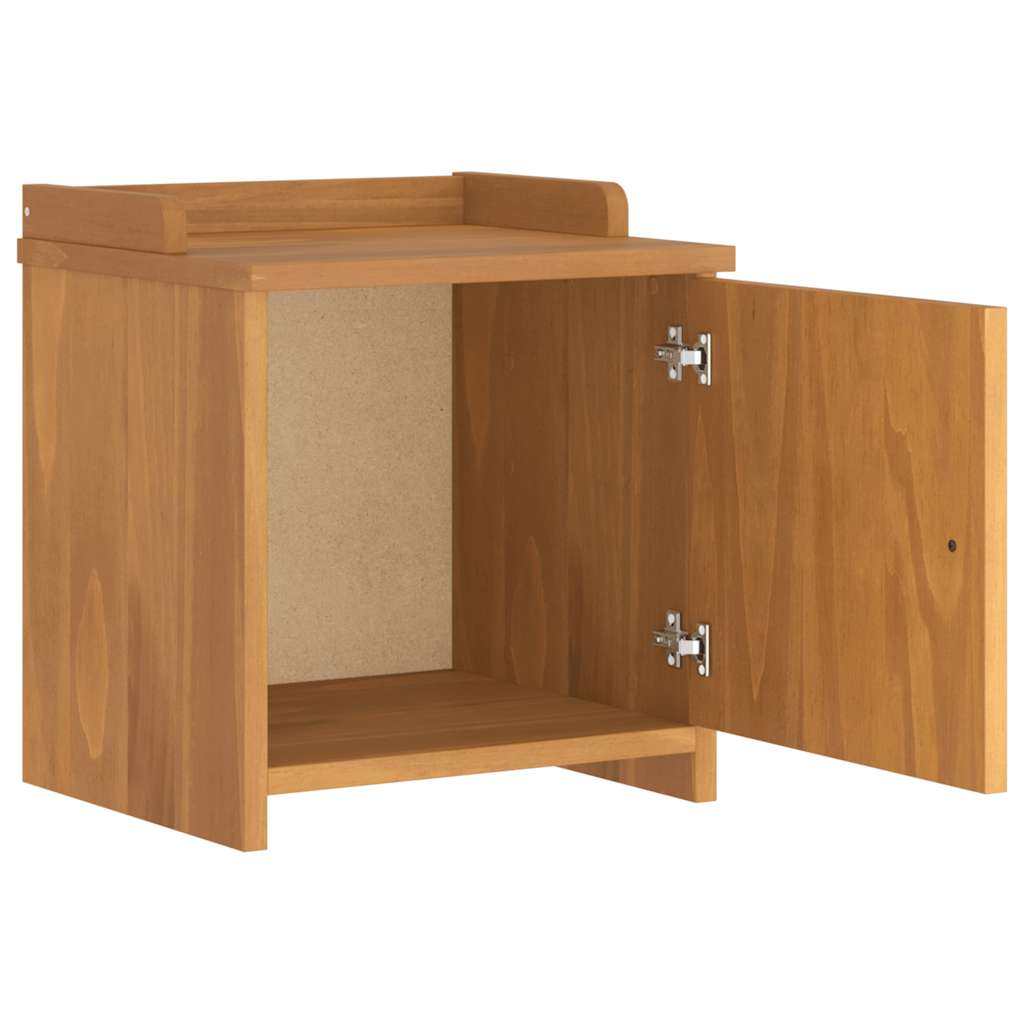 vidaXL Gangbankje SANDNES 45x40x50 cm massief grenenhout