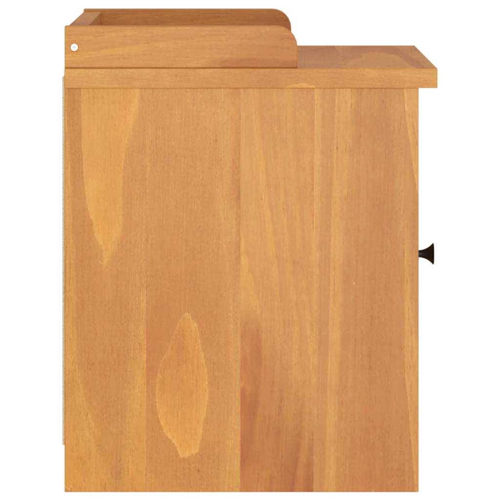 vidaXL Gangbankje SANDNES 45x40x50 cm massief grenenhout