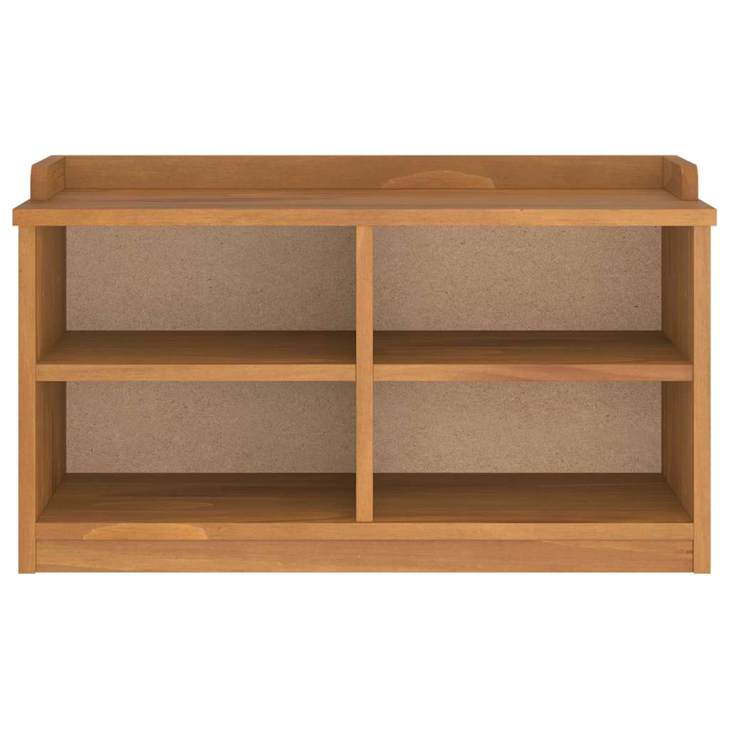 vidaXL Hallway Bench SANDNES 87x40x50 cm solid pine wood