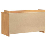 vidaXL Hallway Bench SANDNES 87x40x50 cm solid pine wood
