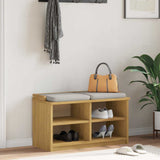 vidaXL Hallway Bench SANDNES 87x40x50 cm solid pine wood