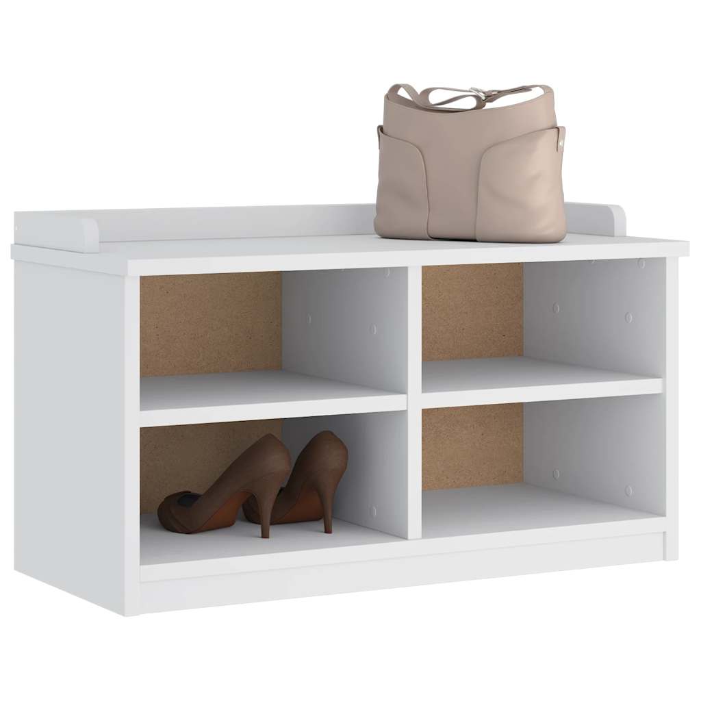 vidaXL Hallway Bench SANDNES 87x40x50 cm solid pine wood
