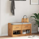 vidaXL Gangbankje SANDNES 87x40x50 cm massief grenenhout