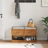 vidaXL Gangbankje SANDNES 87x40x50 cm massief grenenhout