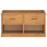 vidaXL Gangbankje SANDNES 87x40x50 cm massief grenenhout