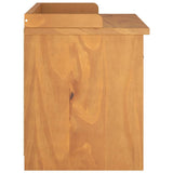 vidaXL Gangbankje SANDNES 87x40x50 cm massief grenenhout