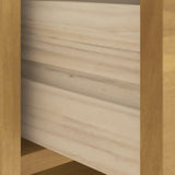 vidaXL Gangbankje SANDNES 87x40x50 cm massief grenenhout