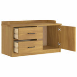 vidaXL Gangbankje SANDNES 87x40x50 cm massief grenenhout