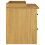 vidaXL Gangbankje SANDNES 87x40x50 cm massief grenenhout