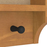 vidaXL Wandkapstok SANDNES 87x12x35 cm massief grenenhout