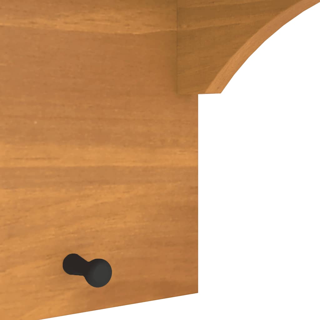 vidaXL Wandkapstok SANDNES 87x30x42 cm massief grenenhout