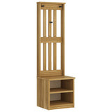 vidaXL Coat Rack SANDNES 45x40x159.5 cm Solid Pine Wood