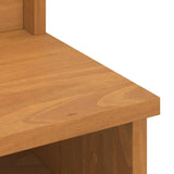 vidaXL Kapstok SANDNES 87x40x159,5 cm massief grenenhout